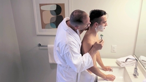 Family Dick: Intimate Moments While Shaving