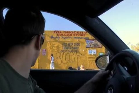 Interracial pounding from the hood